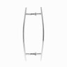 Puxador Moderno Porta Madeira/vidro 60cm Curvo:fosco - 7