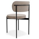 Ver mais imagens de Kit 04 Cadeiras Estofadas para Sala de Jantar Louvre L02 Bouclê Creme - Lyam Decor