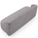 Ver imagem 6 de Sofá 2 Lugares Orgânico para Sala de Estar Living 170cm Heidy F04 Veludo Cinza - Lyam Decor
