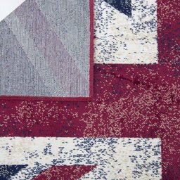 Tapete Bandeira Inglaterra Sala Retangular Verm 2 - 1