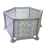 Berço Chiqueirinho Cercado Desmontável Portátil Bebê Safari - 2