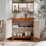 Buffet 2 Portas Flow Freijo/off White Saimys - 2