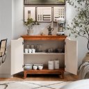 Ver imagem 2 de Buffet 2 Portas Flow Freijo/off White Saimys