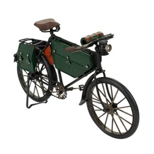 Enfeite Bicicleta Vintage Verde - Decoração Retro