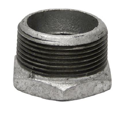 Bucha de Redução Ferro Galvanizado 3" X 1. 1/2 Segurimax - 2
