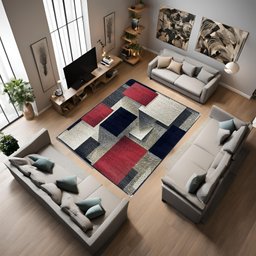 Tapete Sala Escritorio Jantar Luxo Geometrico 3d 250x200 A129 - 1