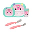 Ver imagem 1 de Kit Refeição Infantil Unicórnio + Talheres Buba