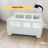 Baú Ônibus Infantil com Rodinhas – Organizador de Brinquedos Criativo - 3