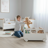 Baú Ônibus Montessori Infantil com Rodinhas – Organizador de Brinquedos Criativo - 5