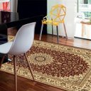 Ver imagem 3 de Tapete Alanya Des.03 Vermelho/Bege 2,00x3,00 - Global Decor