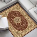 Ver imagem 1 de Tapete Alanya Des.03 Vermelho/Bege 2,00x3,00 - Global Decor
