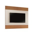 Ver imagem 1 de Painel Madrid Para TV Até 65 Polegadas Detalhe Ripado Mavaular Naturalle/Off White