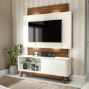 Ver imagem 1 de Conjunto Rack com Painel Tb141l Iluminação Led - Off White/nobre