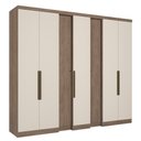 Ver imagem 1 de Guarda-roupa Selecto 7 Portas Thb