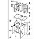 Ver imagem 4 de Gabinete para Banheiro com Cuba e Espelheira Munique Móveis Bechara