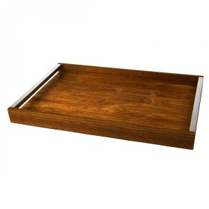 Bandeja de Madeira 45cmx30cmx4,5cm Naturals Rojemac