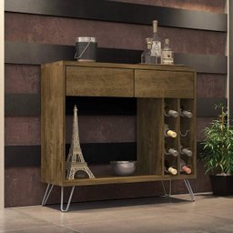 Aparador com Adega 8 Nichos Cartier Móveis Bechara - 1