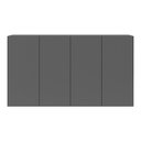 Ver imagem 7 de Aparador Buffet 4 portas Veneza Multimóveis Grafite