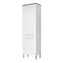 Ver imagem 4 de Armario Lavanderia Rebeca 2 Portas 1,96m Pés Reguláveis Branco