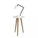 Ver imagem 2 de Mesa de Apoio Estilo Vintage Retrô Brilhante Decor Móveis Bechara