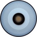 Ver imagem 4 de BERETTA CENTRO MESA 10x25x25cm VIDRO AZUL COM PÉ