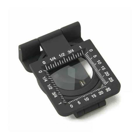 Lupa Compacta e Dobrável 5x30 P/medição de Pontos - Carson