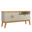 Ver imagem 1 de Rack Bancada Sirius:Offwhite/Cinamomo/1,60 m