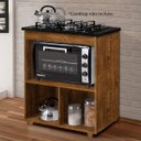 Ver imagem 5 de Balcão para Cooktop 1 Porta Basculante Salvia Kaiki Móveis