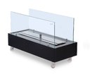 Ver imagem 1 de Lareira Ecológica Slim Preto Brilho Queimador 40cm/60cm - Topfire