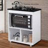 Balcão para Cooktop 1 Porta Basculante Salvia Kaiki Móveis - 5
