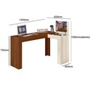 Ver imagem 2 de Penteadeira e Escrivaninha de Canto Jade Mobler Freijó-off White