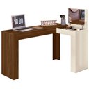 Ver imagem 1 de Penteadeira e Escrivaninha de Canto Jade Mobler Freijó-off White