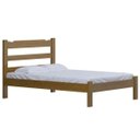 Ver imagem 1 de Cama Casal de Madeira ABS Imbuia