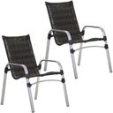 Ver imagem 1 de 2 CADEIRAS EMILLY ALUMÍNIO - Pedra Ferro