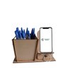 Porta Canetas Suporte para Celular em Mdf Natural - 2