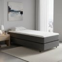 Ver imagem 3 de Colchão Solteiro 88cm x 17cm Enrolado e Embalado a Vácuo Hypnos Pikolin Branco/Cinza