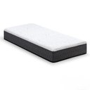 Ver imagem 1 de Colchão Solteiro 88cm x 17cm Enrolado e Embalado a Vácuo Hypnos Pikolin Branco/Cinza