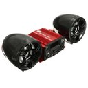 Ver imagem 5 de Caixa de Som Moto Alarme Bluetooth Audio Mp3 Usb Cartao Sd Radio Fm Am Controle Remoto Leva pra Malh