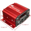 Ver mais imagens de Caixa de Som Moto Alarme Bluetooth Audio Mp3 Usb Cartao Sd Radio Fm Am Controle Remoto Leva pra Malh