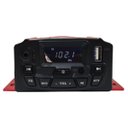 Ver imagem 2 de Caixa de Som Moto Alarme Bluetooth Audio Mp3 Usb Cartao Sd Radio Fm Am Controle Remoto Leva pra Malh