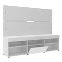 Ver imagem 5 de Rack com Painel Sobreposto para TV até 65 Polegadas Madesa Everest Branco Cor:Branco