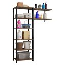 Ver imagem 2 de Estante Multiuso e Prateleiras para Lavanderia 139cm