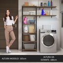 Ver imagem 4 de Estante Multiuso e Prateleiras para Lavanderia 139cm