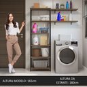Ver imagem 5 de Estante Multiuso e Prateleiras para Lavanderia 139cm