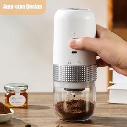 Moedor de Café Elétrico Portátil 13w Usb Recarregável Configuração Ajustável sem Fio Moedor de Grãos - 2