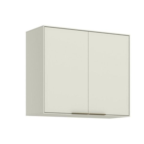 Armário Aéreo Cozinha Henn Fineze 2 Portas 80cm Areia