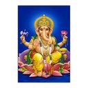 Ver imagem 2 de Placa Decorativa Mdf Ganesha Tamanho 20x27cm Modelo 5