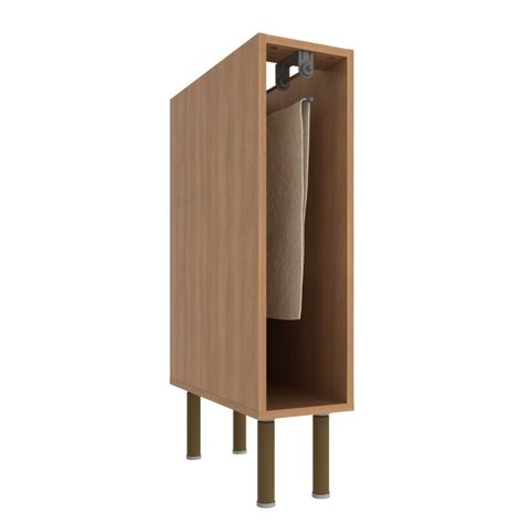 Balcão Porta Toalhas para Cozinha 20cm Freijó Cz3130