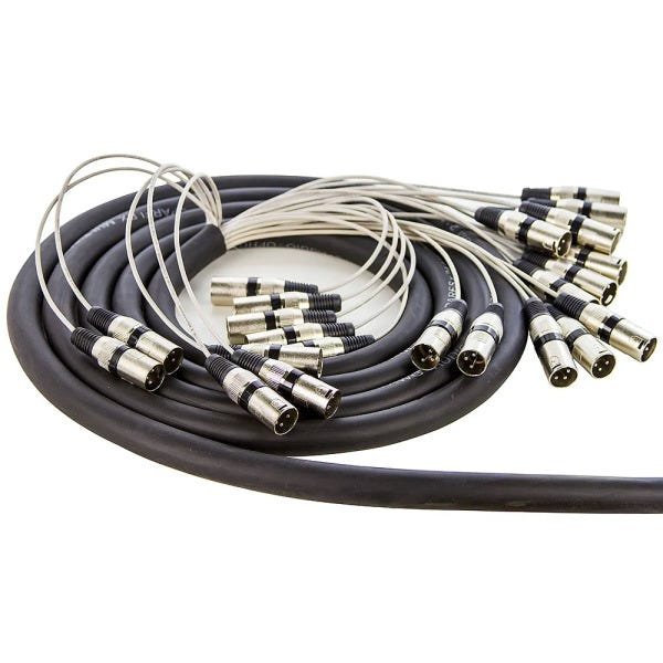 Multicabos com Conectores XLR 24 Vias - Cirilo Cabos 4 METROS - 2