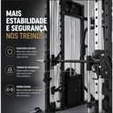Ver imagem 2 de Estação Musculação Smith Crossover Ahead Sports Uso Residencial